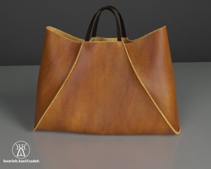 کیف زنانه چرم - PAD3-1-Lovely-Brown